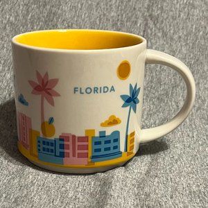 Starbucks You Are Here Collection Florida Coffee Mug 2017